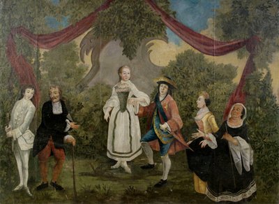 Hochzeit im Park von Unbekannt Unbekannt